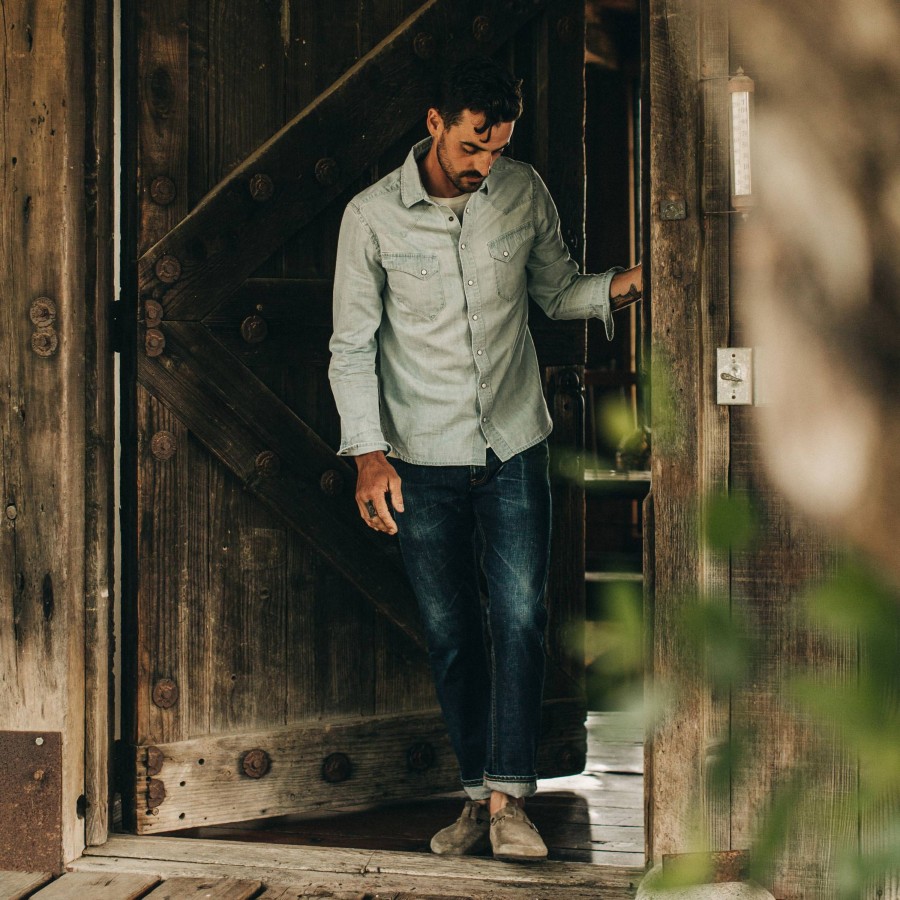 Shirts & Sweaters Taylor Stitch | The Western Shirt In Washed Denim