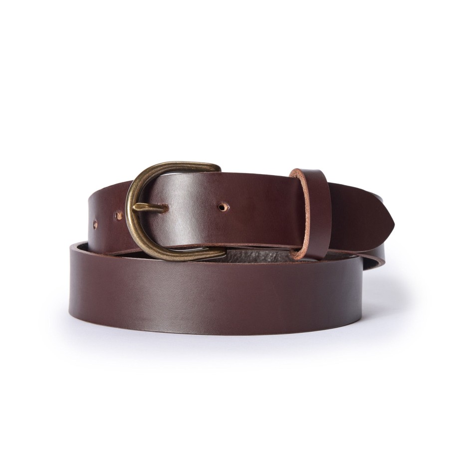 Boots & Accessories Taylor Stitch | The Foundation Belt In Dark Brown