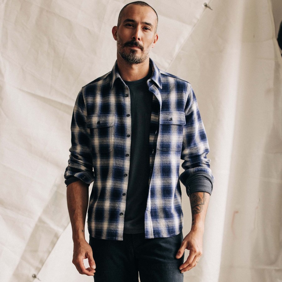 Shirts & Sweaters Taylor Stitch | The Ledge Shirt In Blue Sky Plaid