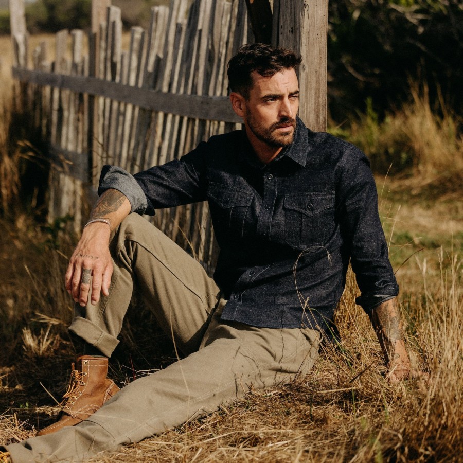 Shirts & Sweaters Taylor Stitch | The Saddler Shirt In Dark Navy Twill