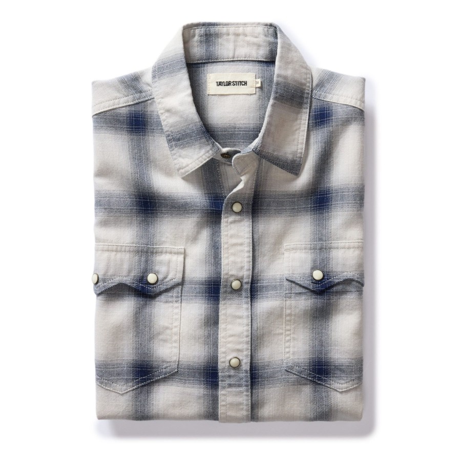 Shirts & Sweaters Taylor Stitch | The Frontier Shirt In Indigo Shadow Plaid